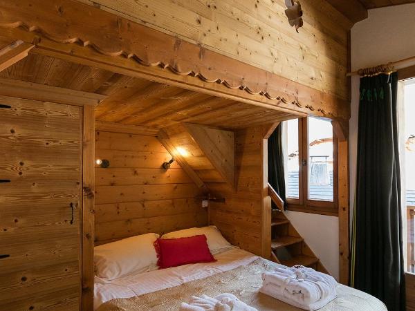 Hôtel et Chalet Au Coin Du Feu Chilly Powder : photo 1 de la chambre chambre familiale classique