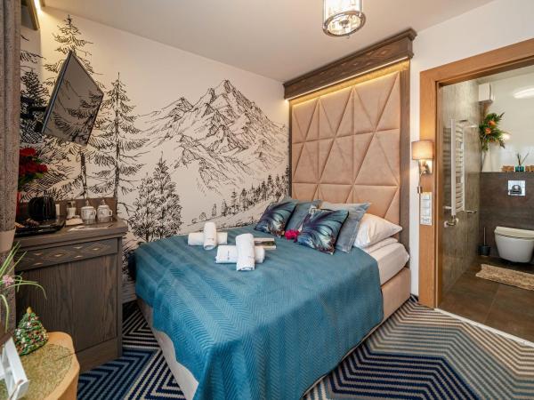 Serce Tatr Residence Zakopane - blisko Krupówek : photo 4 de la chambre chambre double - vue sur montagne