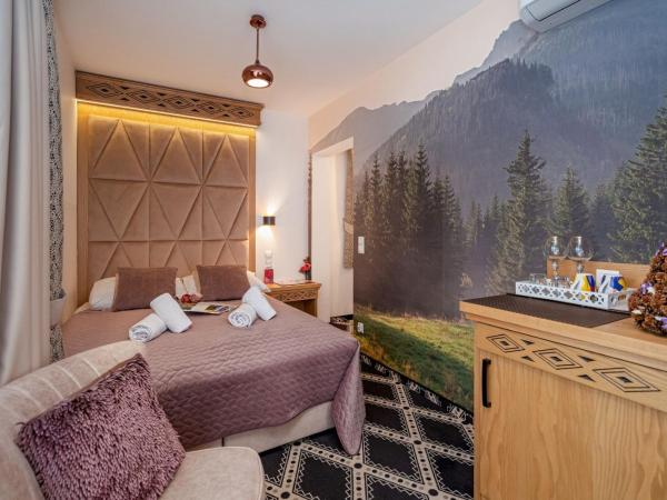 Serce Tatr Residence Zakopane - blisko Krupówek : photo 3 de la chambre chambre familiale - vue sur montagne