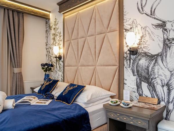 Serce Tatr Residence Zakopane - blisko Krupówek : photo 2 de la chambre chambre double supérieure - vue sur montagne