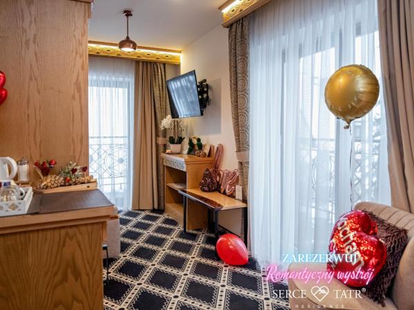 Serce Tatr Residence Zakopane - blisko Krupówek : photo 6 de la chambre chambre familiale - vue sur montagne