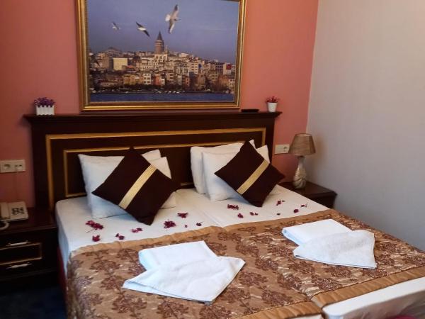 Emirhan Hotel, Sultanahmet : photo 7 de la chambre chambre lits jumeaux avec salle de bains privative