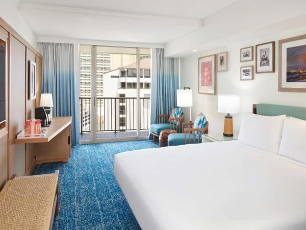 OUTRIGGER Reef Waikiki Beach Resort : photo 4 de la chambre partial ocean view 1 king