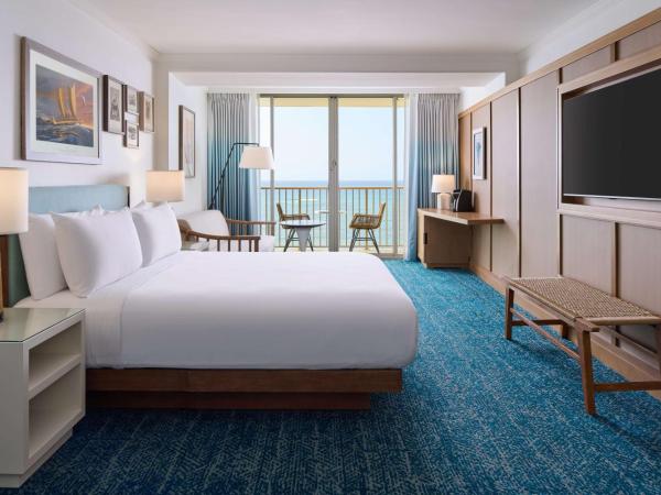 OUTRIGGER Reef Waikiki Beach Resort : photo 4 de la chambre oceanfront with 1 king bed