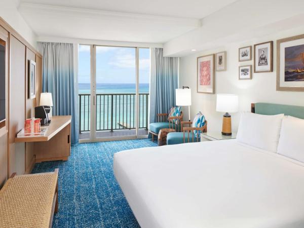 OUTRIGGER Reef Waikiki Beach Resort : photo 3 de la chambre suite club lit king-size - côté océan