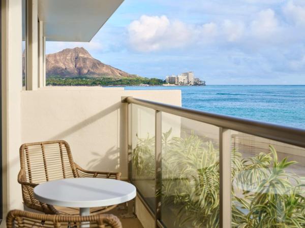 OUTRIGGER Reef Waikiki Beach Resort : photo 4 de la chambre hébergement 1 lit king-size diamond head - côté océan