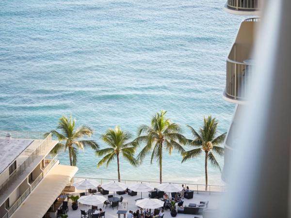 OUTRIGGER Reef Waikiki Beach Resort : photo 8 de la chambre partial ocean view 1 king