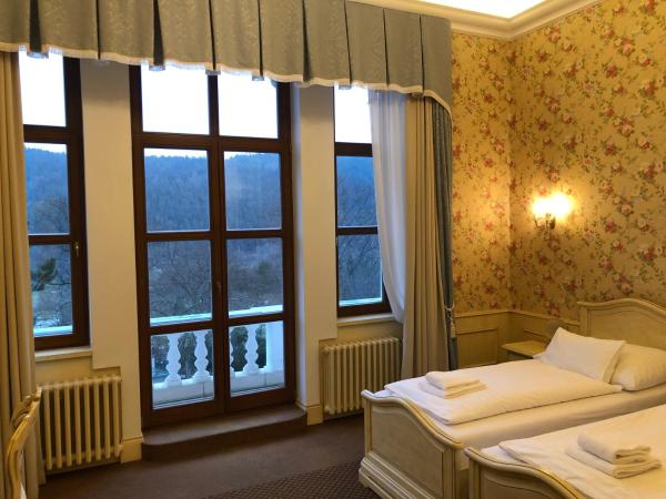 Hotel Château Cihelny : photo 1 de la chambre chambre double standard avec balcon 