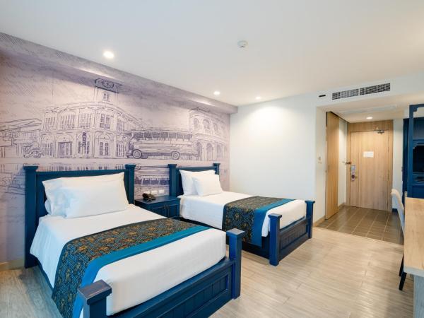 Bhukitta Boutique Hotel Phuket Town : photo 4 de la chambre grand deluxe twin bed + free coworking space