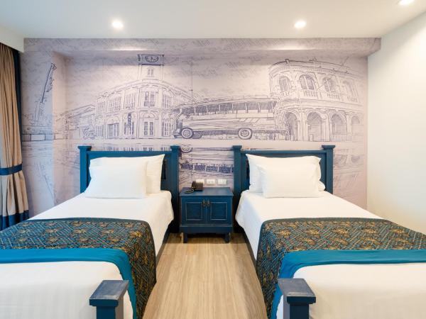 Bhukitta Boutique Hotel Phuket Town : photo 5 de la chambre grand deluxe twin bed + free coworking space