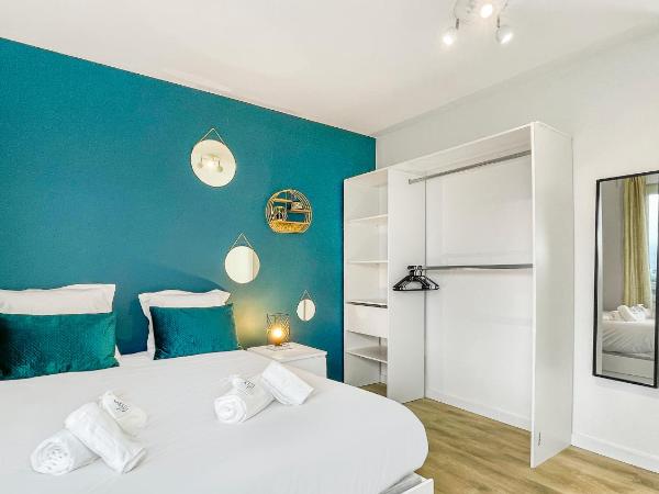 HOMEY LA COLOC MUGI - Colocation haut de gamme - Chambres privées - Balcon - Wifi et Netflix - Proche transports commun : photo 5 de la chambre chambre double avec salle de bains privative