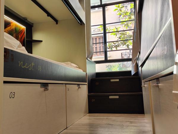 Free Hostels Barcelona : photo 10 de la chambre lit dans dortoir mixte de 6 lits