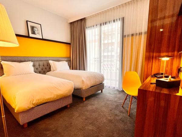 Boutique Hotel Gauthier Restaurant Terrasse : photo 3 de la chambre chambre lits jumeaux deluxe