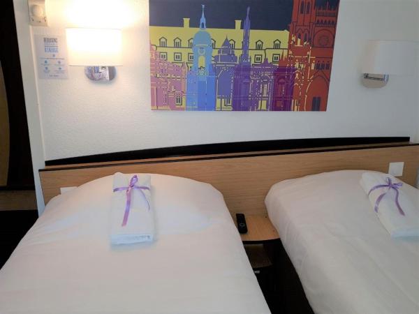 Kyriad Blois Nord : photo 6 de la chambre chambre lits jumeaux