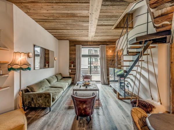 Hotel & Spa Le Val d'Isère : photo 7 de la chambre appartement 2 chambres avec mezzanine ouverte - 7 adultes