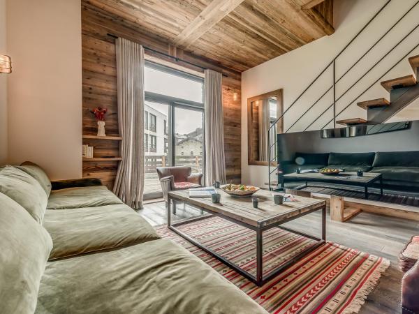 HOTEL LE VAL D'ISERE : photo 10 de la chambre appartement 2chambres avec mezzanine ouverte - 7adultes