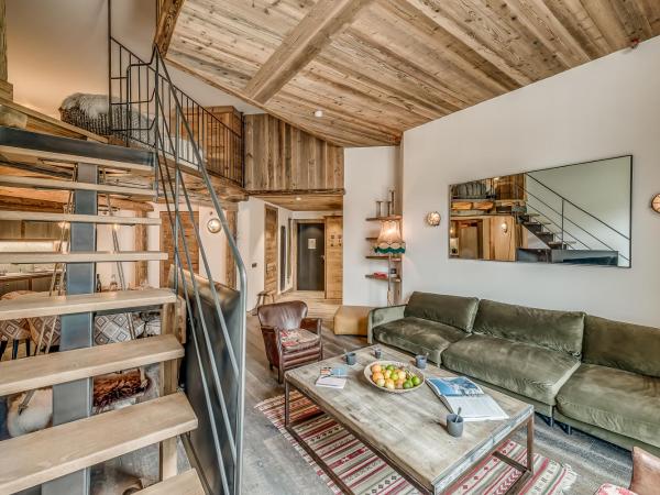 Hotel & Spa Le Val d'Isère : photo 1 de la chambre appartement 2 chambres avec mezzanine ouverte - 7 adultes