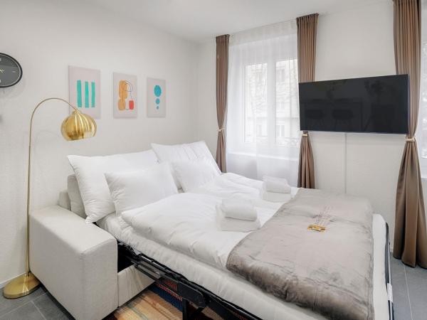 EH Apartments Jupiter : photo 10 de la chambre studio lit king-size deluxe