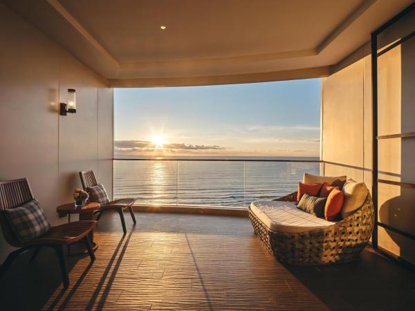 Crowne Plaza Sanya Haitang Bay Resort, an IHG Hotel : photo 5 de la chambre oceanfront standard king room - lounge access