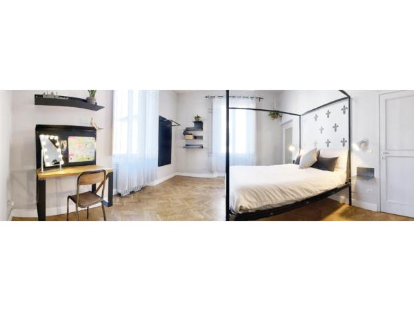 Domus 19 : photo 10 de la chambre chambre double avec salle de bains commune