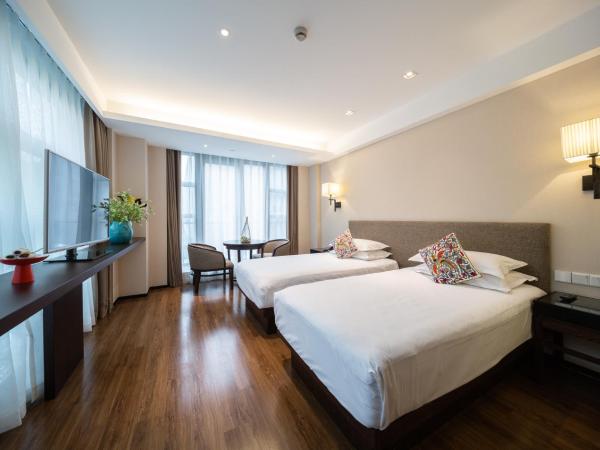 SSAW Boutique Shanghai South Xuhui RiYueGuang : photo 3 de la chambre chambre lits jumeaux deluxe