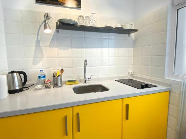 Petek Pansiyon Fenerbahce Kadikoy : photo 3 de la chambre appartement - vue sur jardin