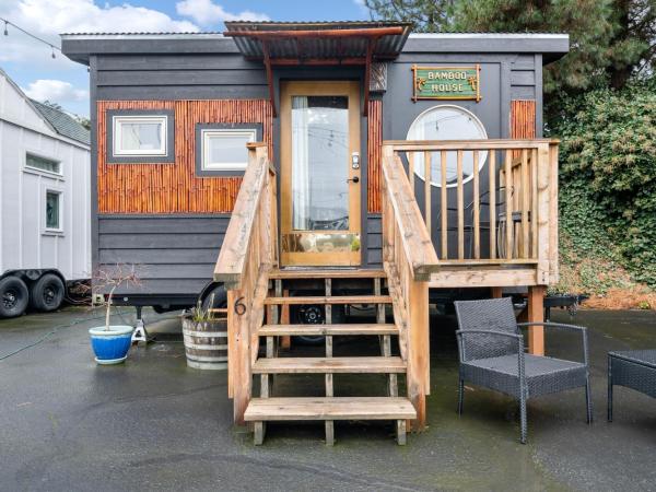 Tiny Digs - Hotel of Tiny Houses : photo 8 de la chambre studio lit queen-size de luxe 