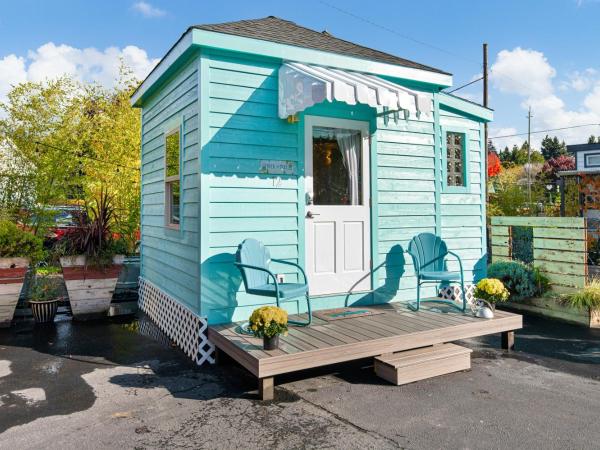 Tiny Digs - Hotel of Tiny Houses : photo 6 de la chambre studio lit queen-size de luxe 