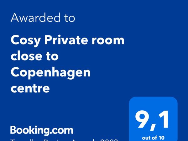 Cosy Private room close to Copenhagen centre : photo 1 de la chambre chambre double avec salle de bains commune