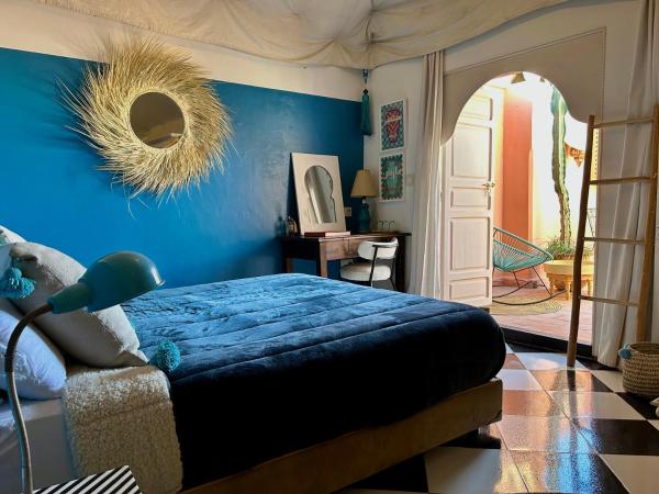 Riad Lauriers Blancs : photo 6 de la chambre chambre triple supérieure