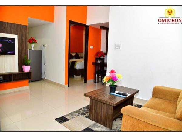 Hotel Omicron 1 BHK Studio room : photo 3 de la chambre 1 bhk studio room