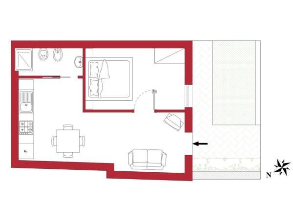 Agriturismo Il Vecchio Mandorlo : photo 7 de la chambre appartement - rez-de-chaussée