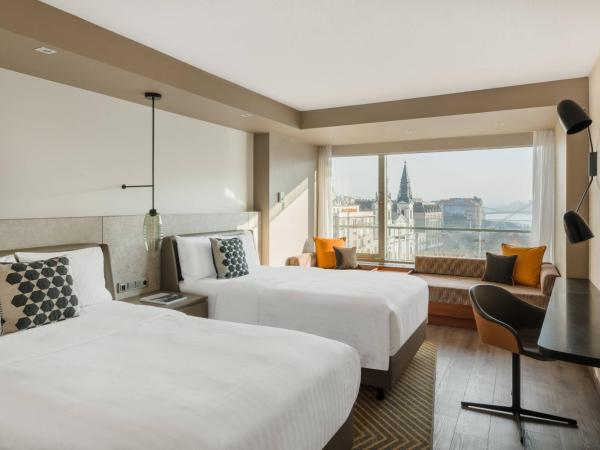 Budapest Marriott Hotel : photo 3 de la chambre chambre deluxe avec 2 lits jumeaux/simples - vue sur rivière