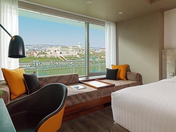 Budapest Marriott Hotel : photo 2 de la chambre chambre lit king-size deluxe avec vue