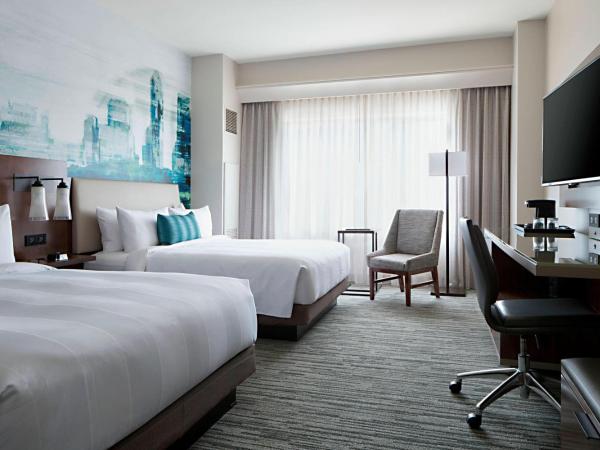Indianapolis Marriott Downtown : photo 1 de la chambre chambre avec 2 grands lits queen-size 