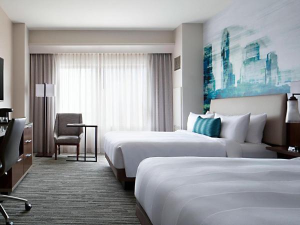 Indianapolis Marriott Downtown : photo 1 de la chambre chambre avec 2 lits queen-size et vue - Étage supérieur