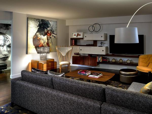 W Boston : photo 2 de la chambre suite présidentielle ewow avec 1 lit king-size