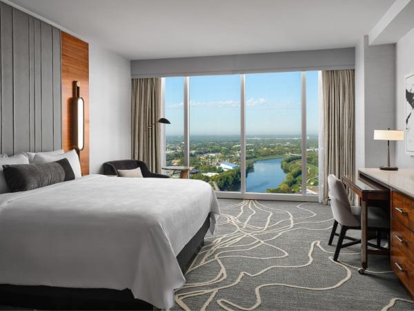 JW Marriott Indianapolis : photo 4 de la chambre chambre lit king-size avec vue - Étage supérieur