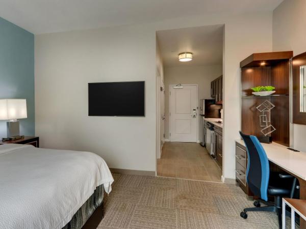 TownePlace Suites Houston I-10 East : photo 3 de la chambre studio avec lit king-size et canapé-lit