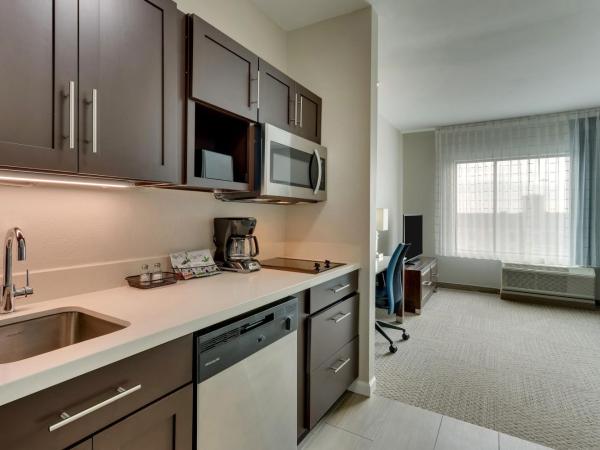 TownePlace Suites Houston I-10 East : photo 6 de la chambre suite 1 chambre avec 1 lit king-size et canapé-lit