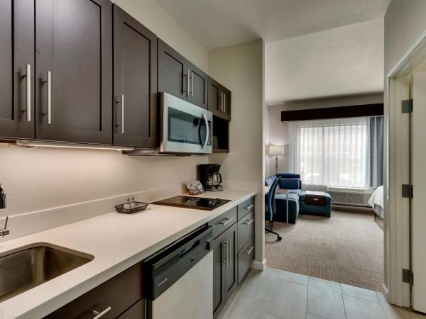 TownePlace Suites Houston I-10 East : photo 4 de la chambre studio avec lit king-size et canapé-lit