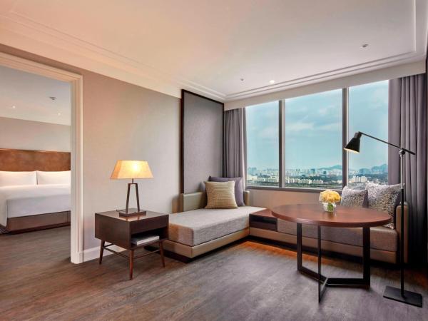 JW Marriott Hotel Seoul : photo 2 de la chambre suite 1 chambre lit king-size griffin - accès au salon exécutif