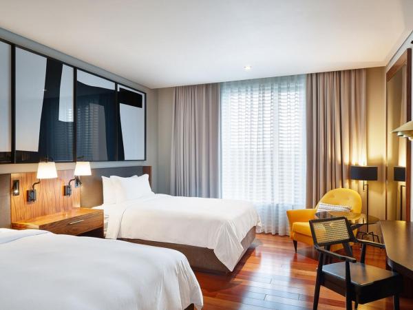 JW Marriott Hotel Sao Paulo : photo 1 de la chambre chambre de luxe avec 2 lits doubles