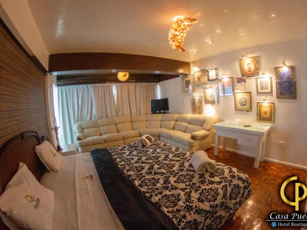 Hotel Temático Casa Puebla : photo 8 de la chambre chambre deluxe