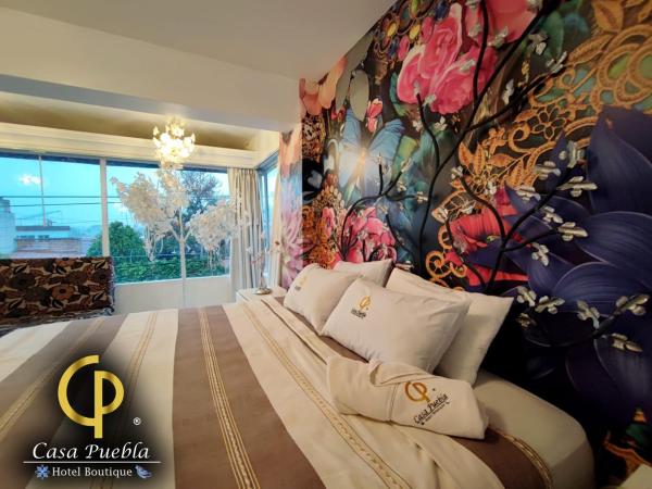 Hotel Temático Casa Puebla : photo 3 de la chambre chambre double deluxe avec baignoire