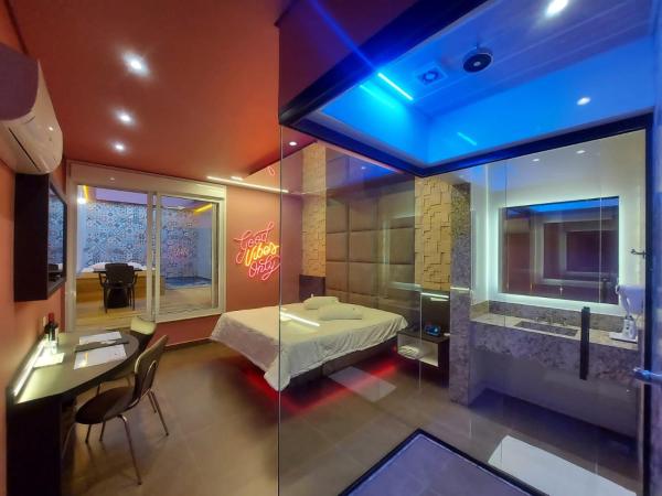 Motel Belle (Adult Only) : photo 1 de la chambre chambre double deluxe avec accès piscine