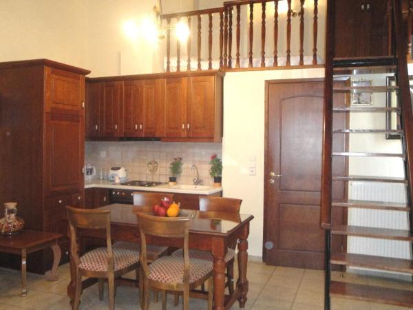 Afroditi : photo 2 de la chambre studio supérieur avec vue latérale sur la mer
