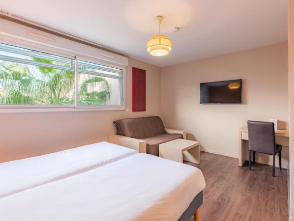 Appart'City Confort Montpellier Ovalie I : photo 2 de la chambre studio lits jumeaux