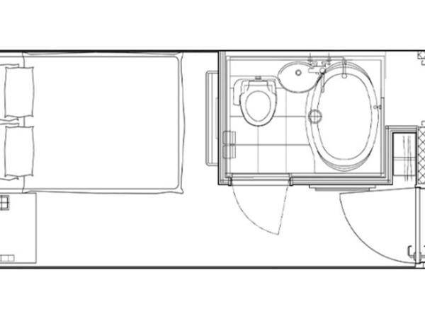 Hotel Nihonbashi Saibo : photo 1 de la chambre chambre double standard - non-fumeurs