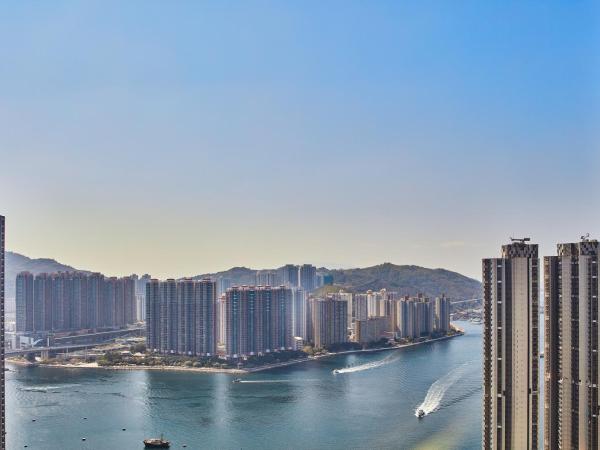 Nina Hotel Tsuen Wan West : photo 3 de la chambre superior harbour view room (tower 1) - 2 queen beds